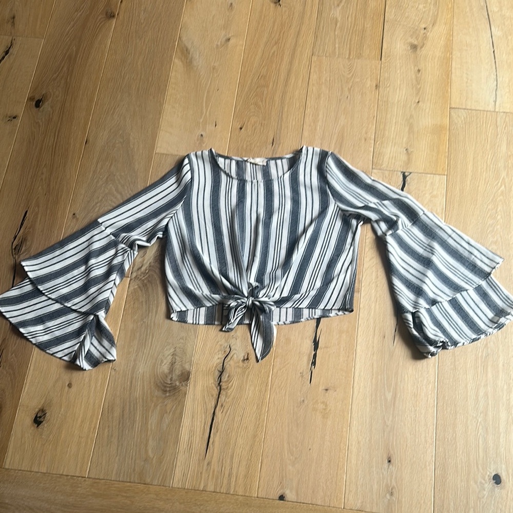 Alter’d State Striped Black and White Women's Top- S